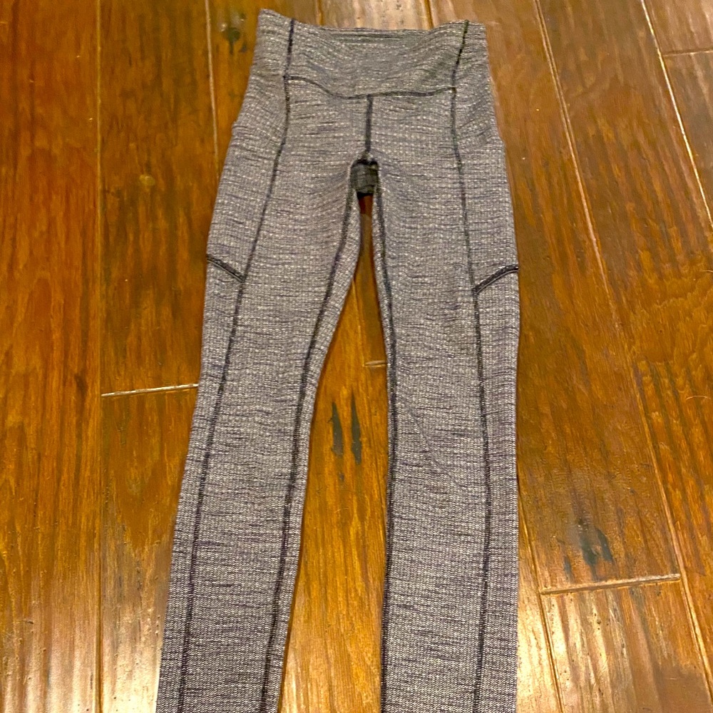 Speed up tight 28” black heathered black lululemon